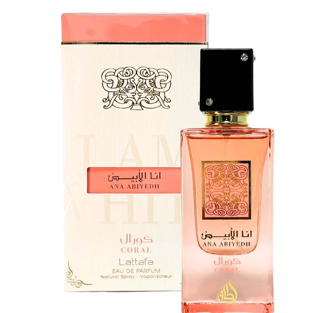 Ana Abiyedh Coral by Lattafa 2oz EDP Spray for UNISEX | UPC