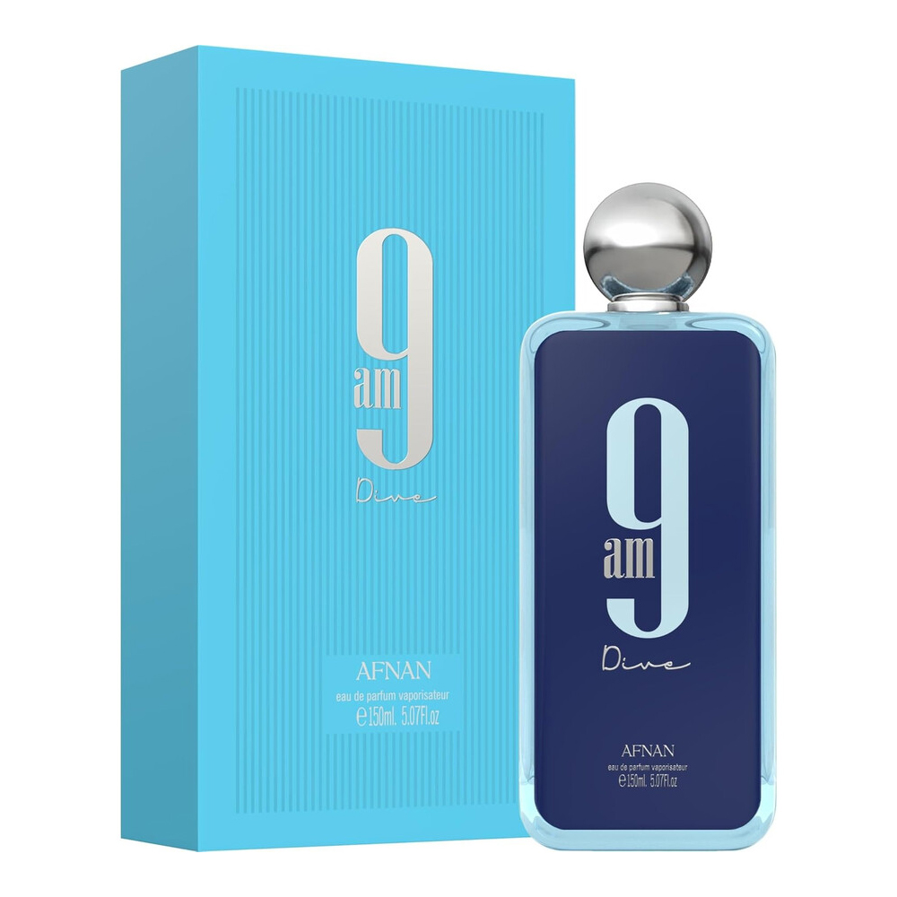 9 Am Dive by AFNAN 5oz EDP Spray for UNISEX | UPC - 6290171075905