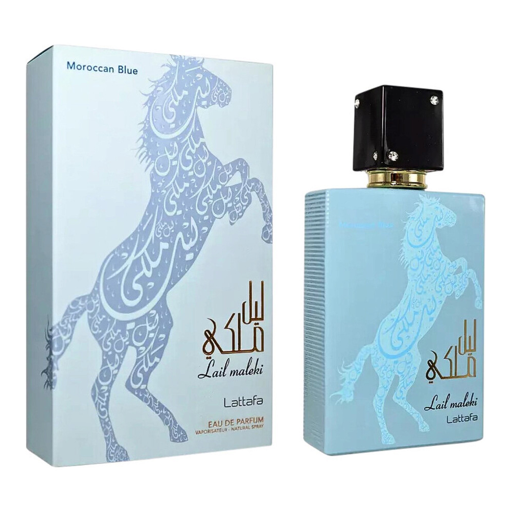 Lail Maleki Morrocan Blue by Lattafa 3.4oz EDP Spray for UNISEX