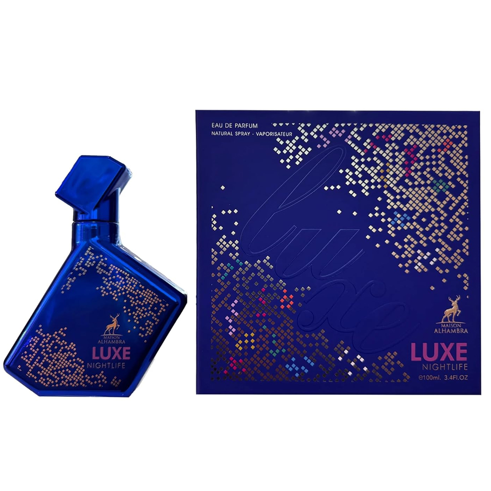 Luxe Nightlife by Maison Alhambra 3.4oz EDP Spray for UNISEX