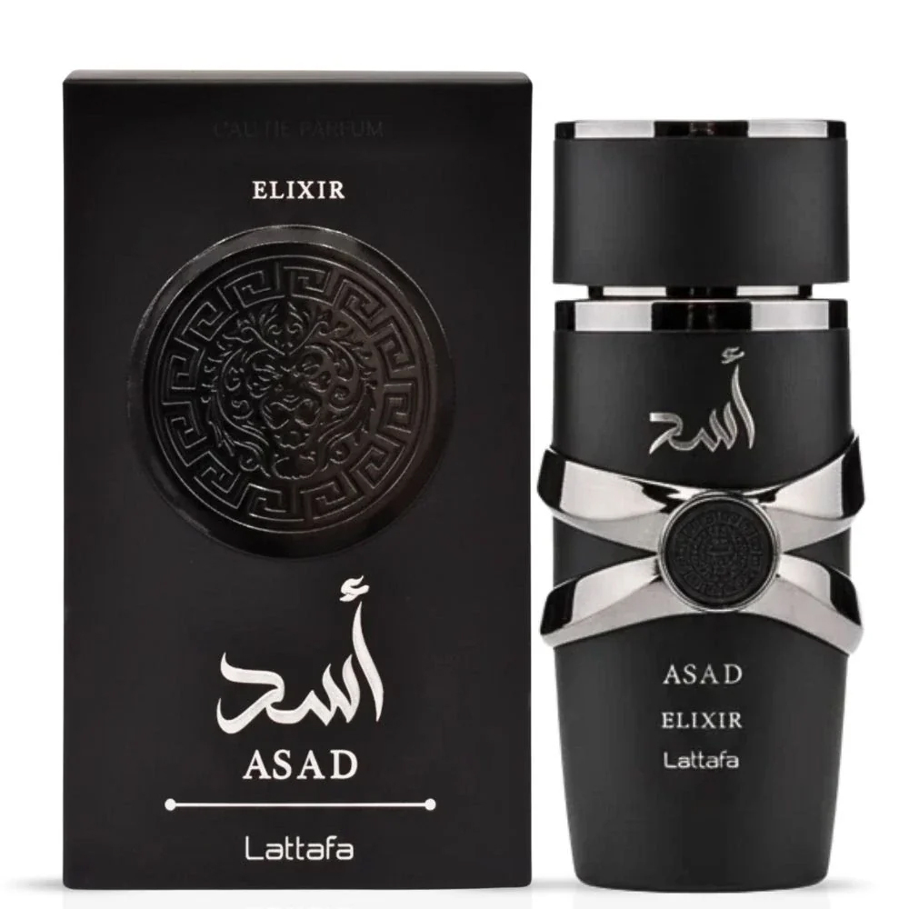 ASAD ELIXIR by LATTAFA 3.4oz EDP Spray for MEN