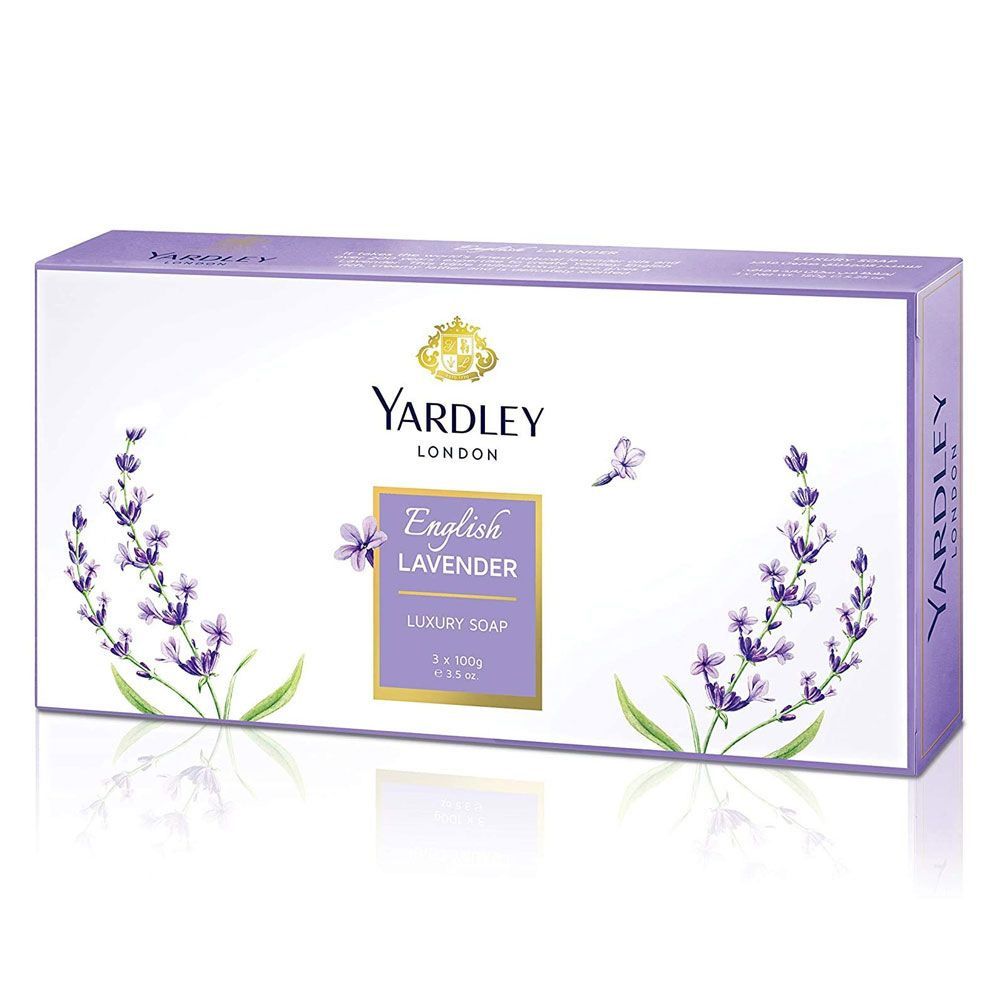 Yardley English Lavender Luxury Soaps by Yardley London for Women
