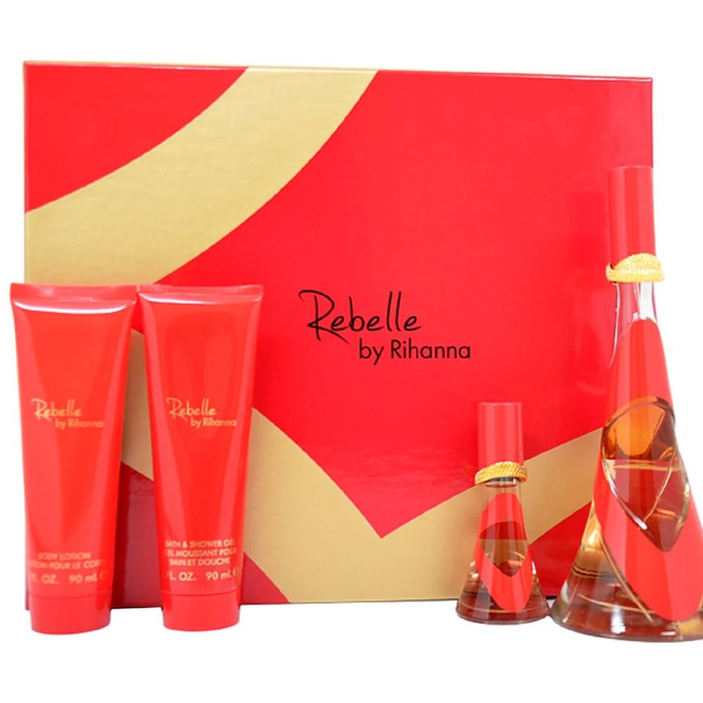 Rebelle 4 Piece Gift Set by Rihanna for Women