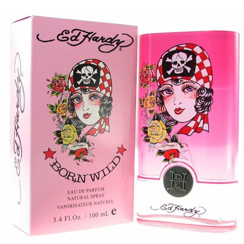 Ed Hardy Born Wild by Christian Audigier for Women