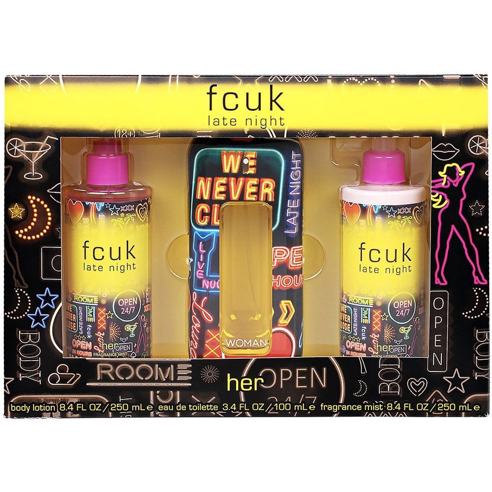 Fcuk Late Night 3 Piece Set by French Connection for Women