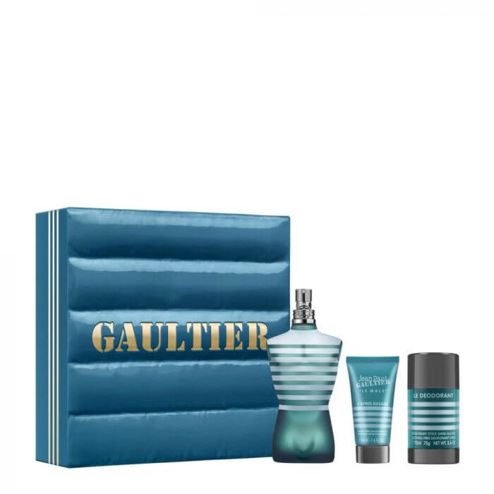 Le Male 3 Pc Gift Set Jean Paul Gaultier Perfume