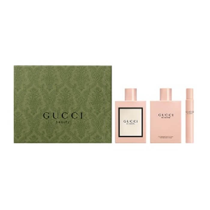 Gucci Bloom 3 Piece Gift Set Gucci Perfume