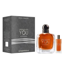 Giorgio Armani Stronger With You Intensely 2pcs Set ( 3.4oz EDP