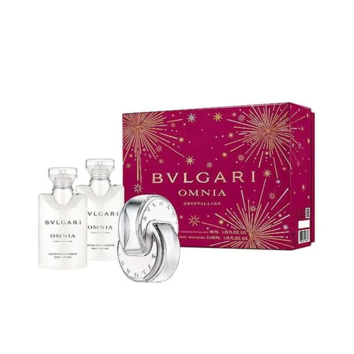 Buy Omnia Crystalline 3Pcs Gift Set by Bvlgari for Women, Set