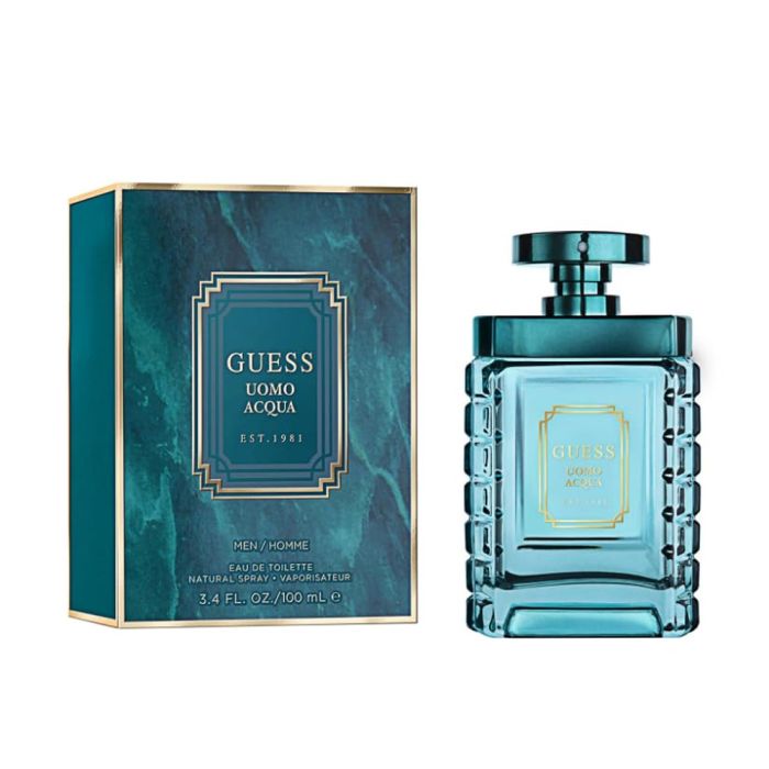 Uomo Acqua by Guess 3.4 oz EDt Spray for Men | UPC - 085715336606