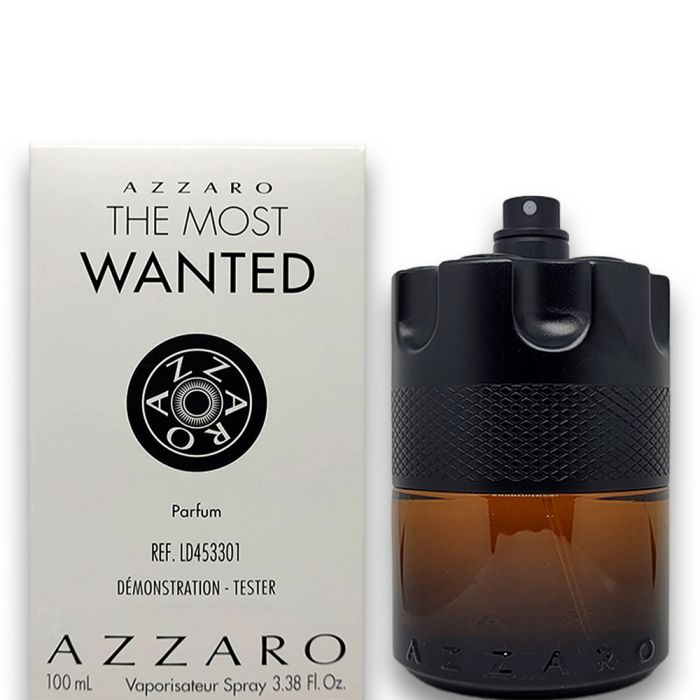 The Most Wanted by AZZARO 3.4oz PARFUM Spray for MEN ( TESTER