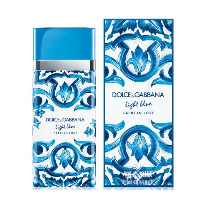 Light Blue Capri In Love by Dolce & Gabbana 3.4oz EDP Spray for