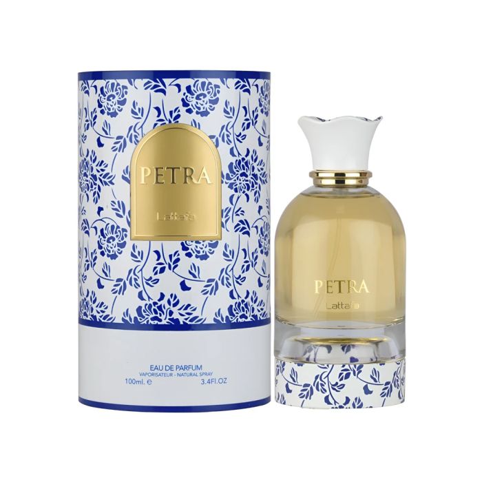 Lattafa Dalal & Petra 香水 100ml セット Petra by Lattafa 3.4oz EDP Spray for WOMEN | UPC - 6290360598796