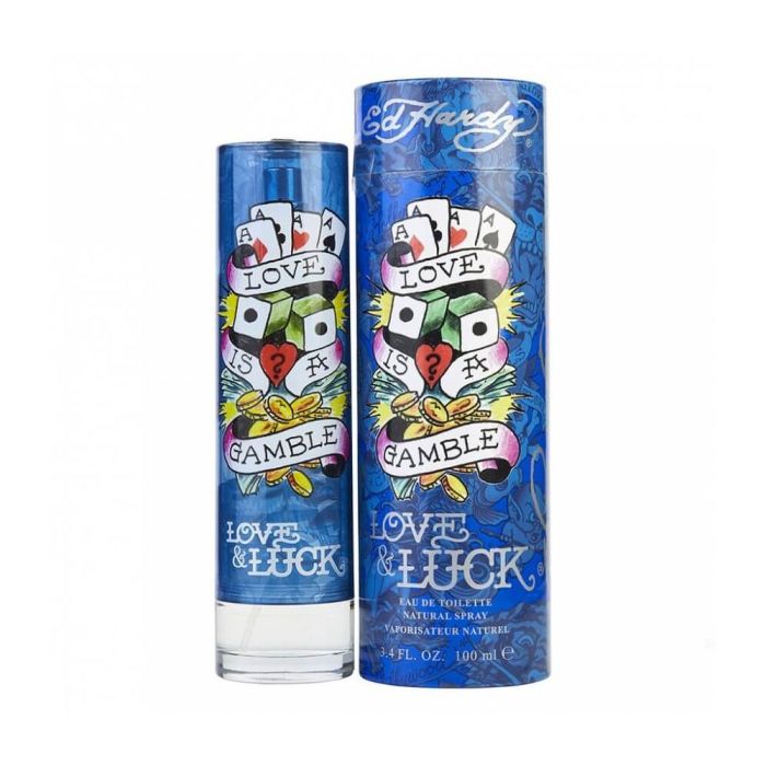Ed Hardy Love & Luck by Christian Audigier, 3.4 oz EDT Spray for Men main image 0