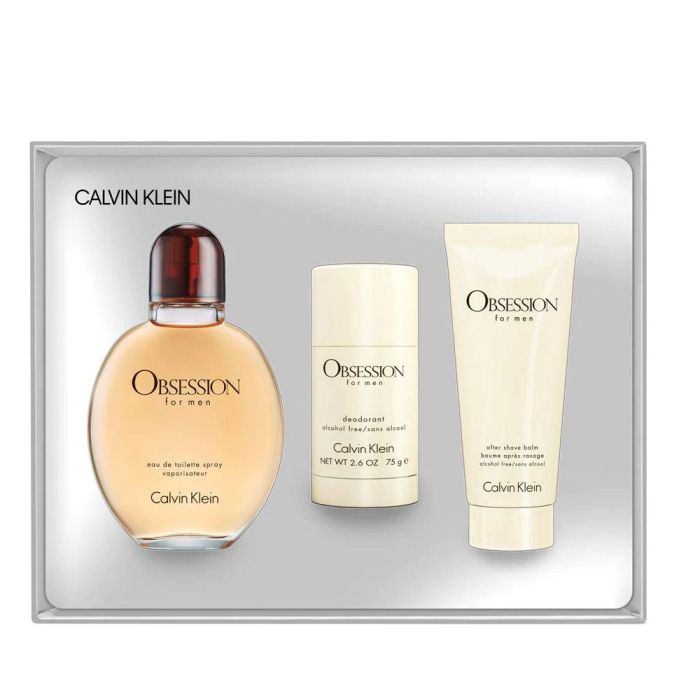 Obsession 3 Piece Gift Set Standard by Calvin Klein For Men | UPC