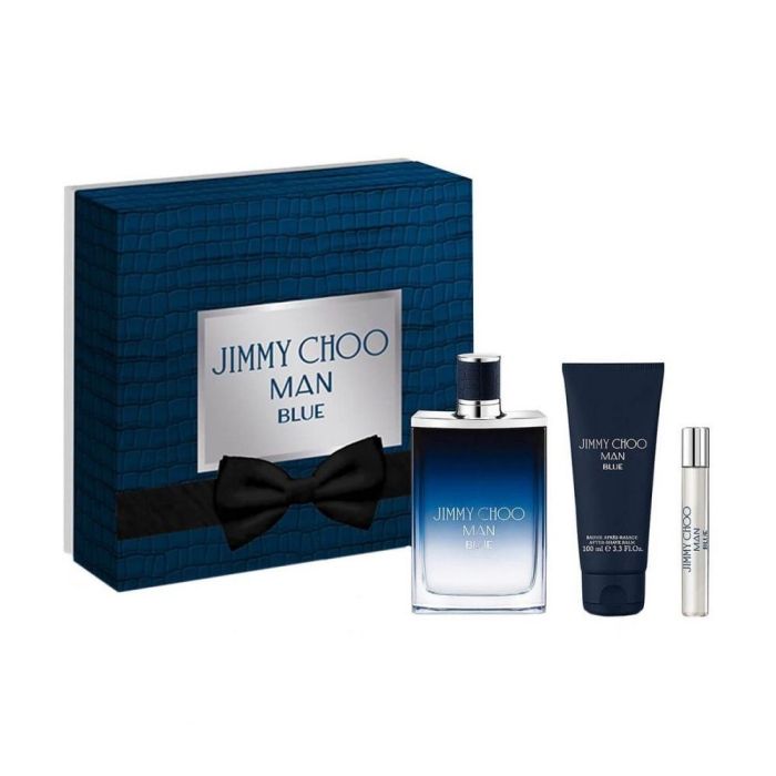 Jimmy Choo Man Blue 3 Piece Set Standard by Jimmy Choo For Men