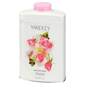 English Rose Perfumed Talc Powder by Yardley London for Women