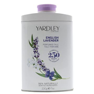 English Lavender Perfumed Talc Powder by Yardley London for Women
