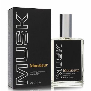 MONSIEUR MUSK by Dana 4oz EDT Spray for Men