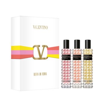 Born in Roma Travel Gift Set by Valentino Donna for Women