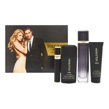 Gold Rush 4 Piece Set by Paris Hilton for Men