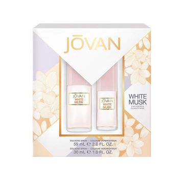 White Musk 2 Piece Set by Jovan for Women