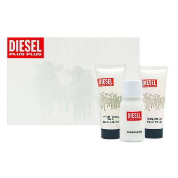 Plus Plus 3 Pc Gift Set by Diesel for Men