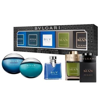 Bvlgari 5 Piece Variety Set Standard by Bvlgari For Men | UPC