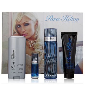 Paris Hilton 4 Piece Set by Paris Hilton for Men