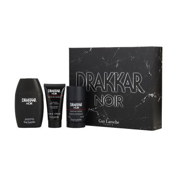 Drakkar Noir 3 Pc Gift Set by Guy Laroche for Men