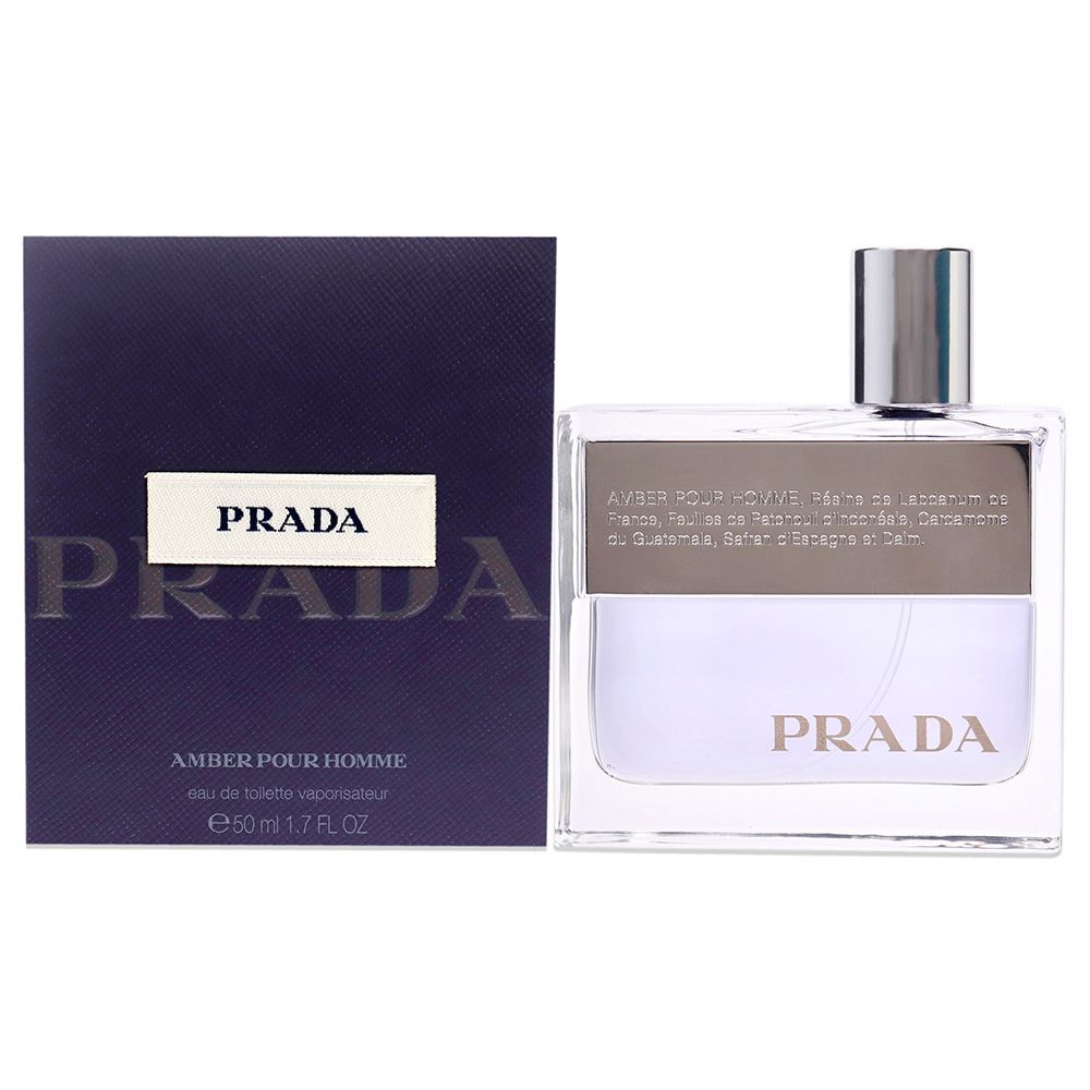 Buy Amber Pour Homme by Prada 1.7 Eau De Toilette for Men | UPC