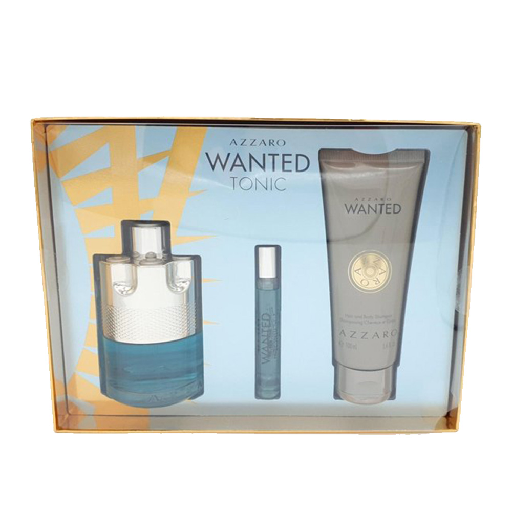 Wanted Tonic 3 Pc Gift-Set Azzaro Perfume