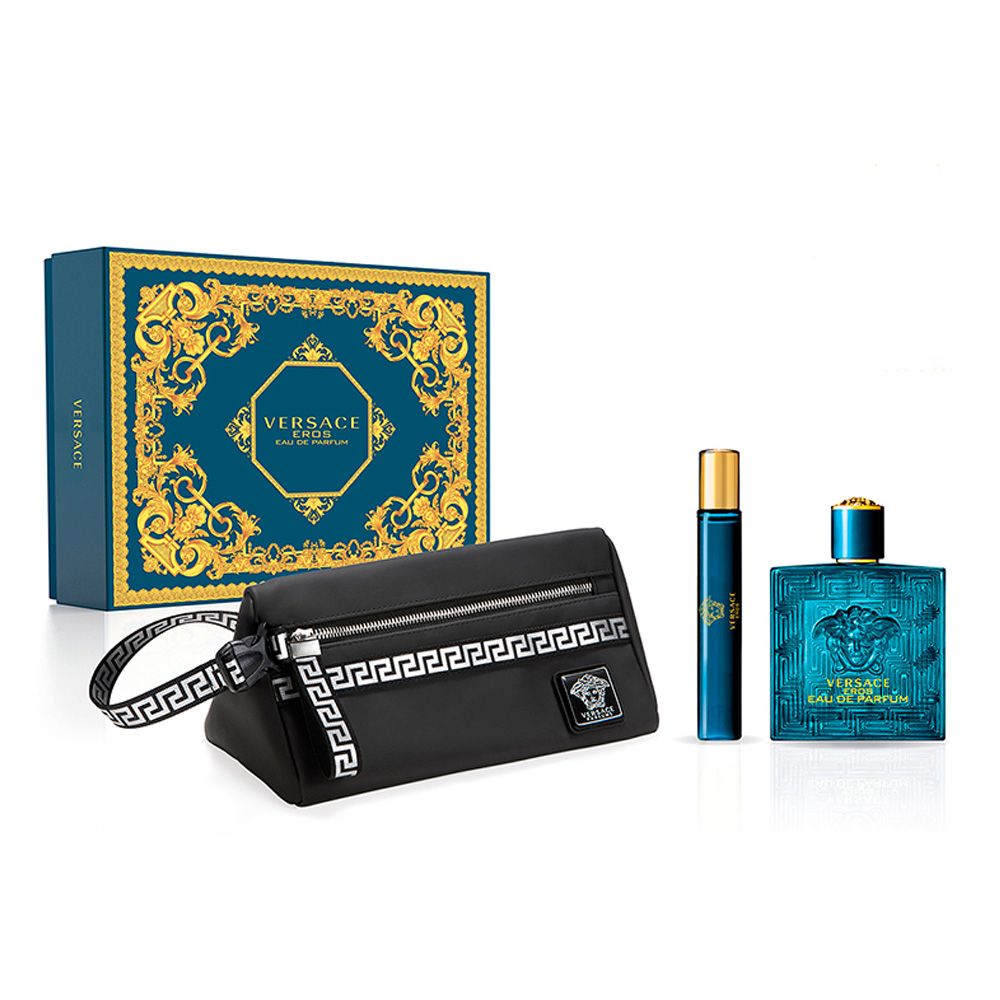 Versace Eros 3Pc Gift Set Gianni Versace Perfume