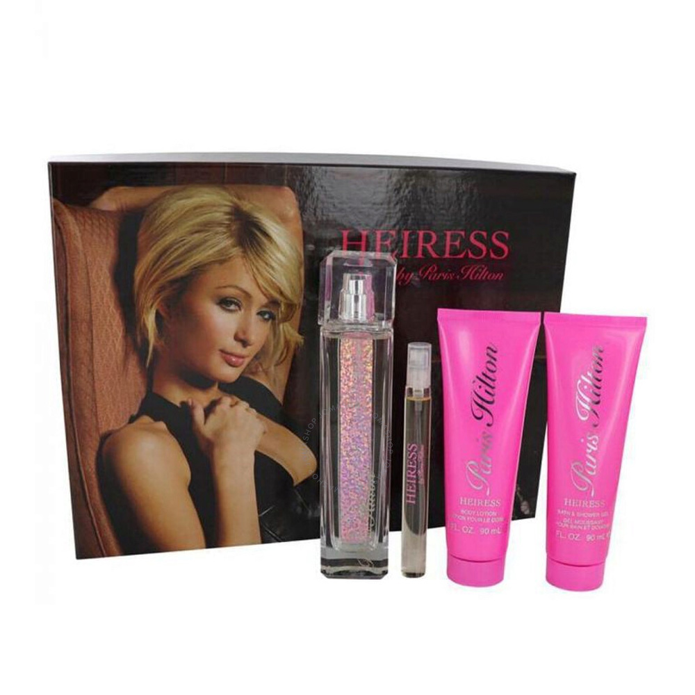 Heiress 4 Piece Gift Set Paris Hilton Perfume