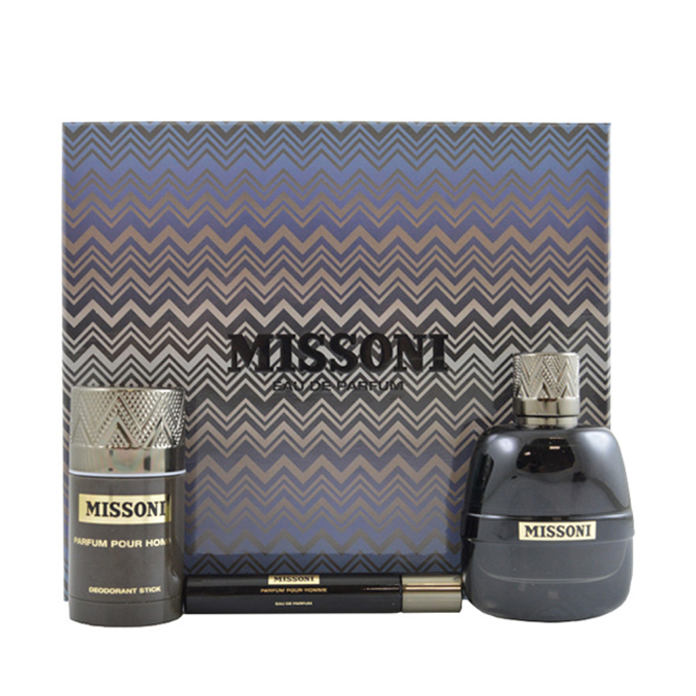 Pour Homme 3 Piece Gift Set Missoni Perfume