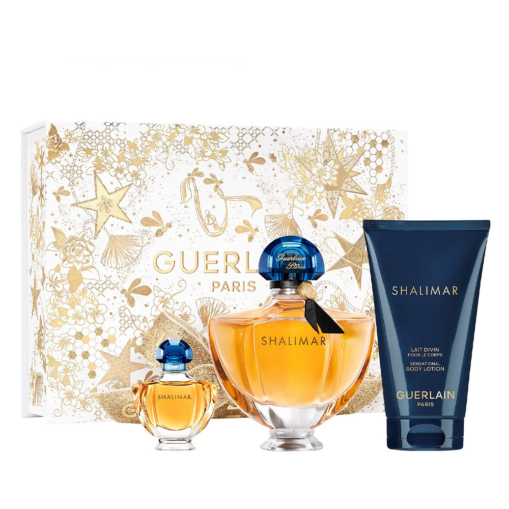 Shalimar 3 Pcs Gift Set Guerlain Perfume