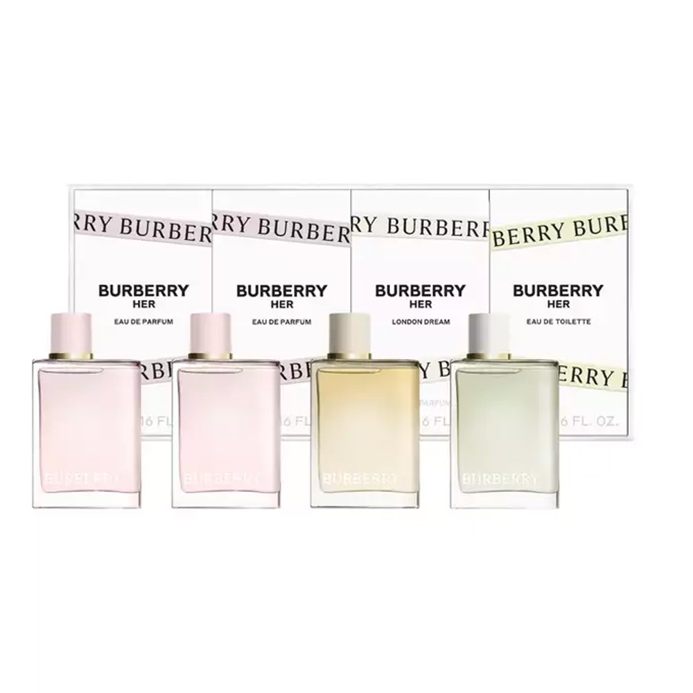 Burberry Her 4 Pcs Variety Gift Set By Burberry