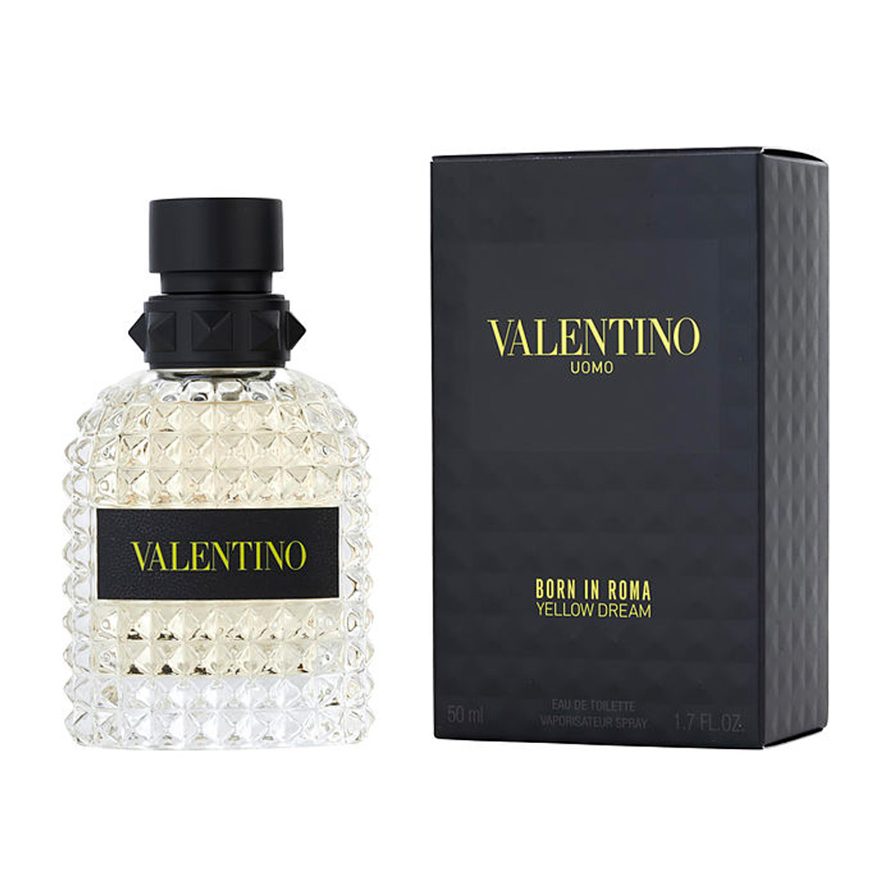 Born In Roma Yellow Dream Eau De Toilette 3.4 oz From Valentino For Men ...