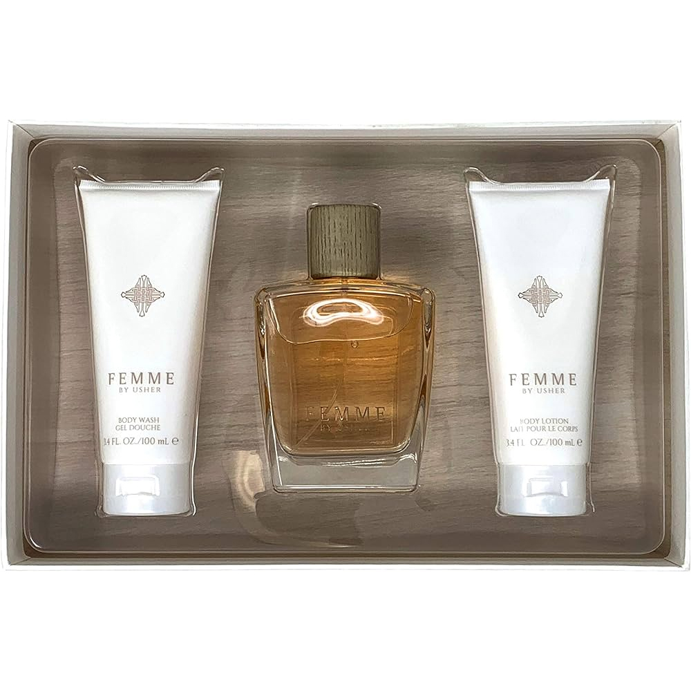 Femme 3pcs gift set Usher Perfume