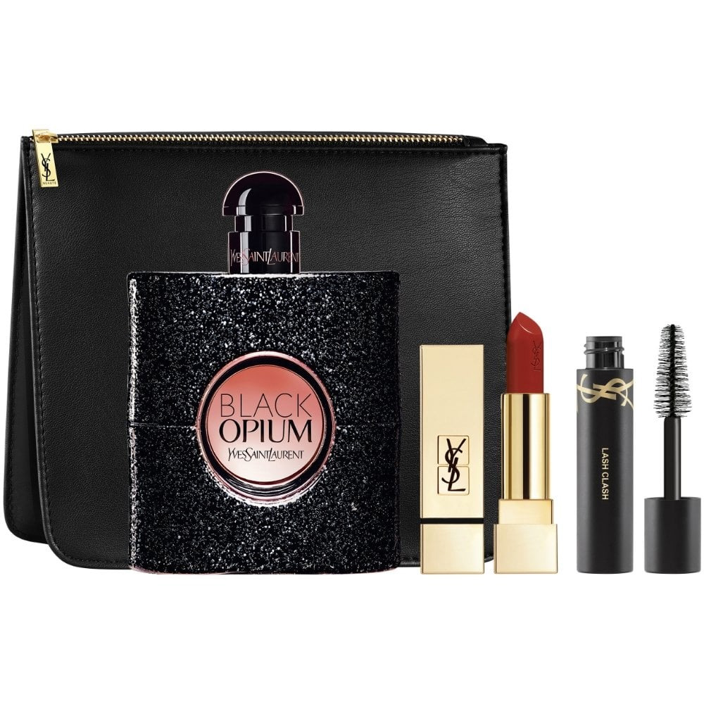 Black Opium 3Pcs Gift Set Yves Saint Laurent Perfume