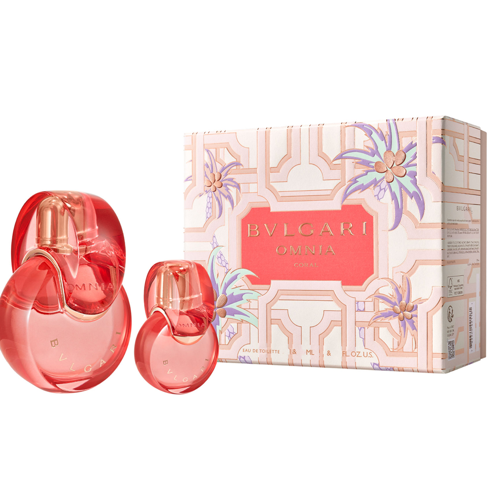Omnia Coral 2Pcs Gift Set Bvlgari Perfume