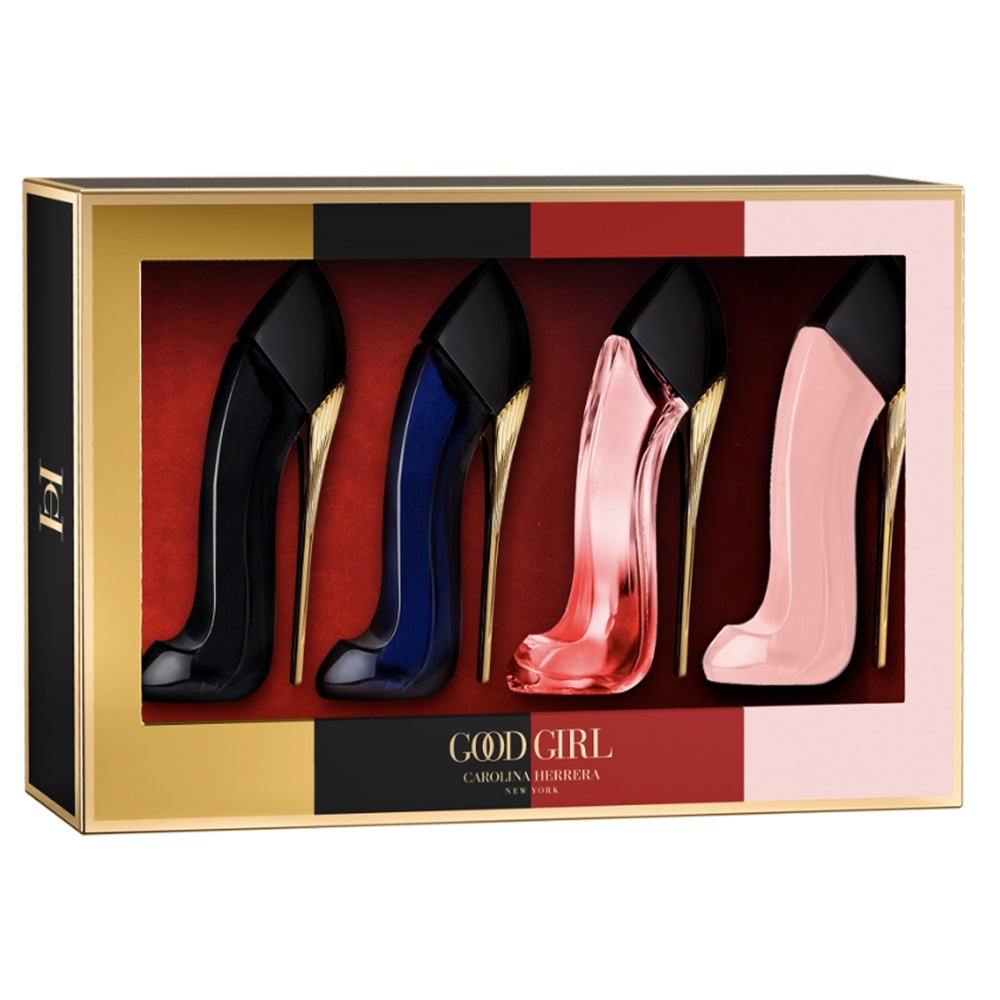 GOOD GIRL by Carolina Herrera 4Pcs Set ( 4 x .23oz MINI SET: GOOD