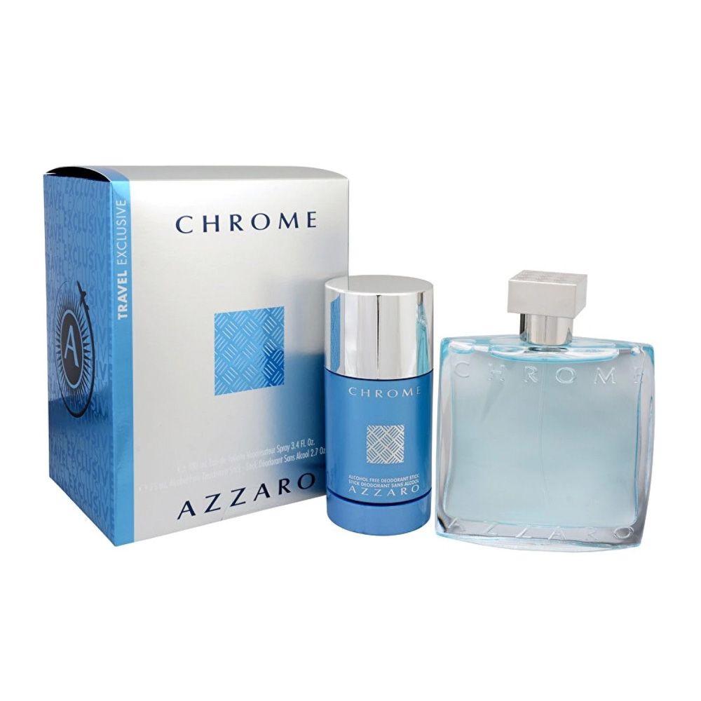 Chrome 2 Piece Gift Set Azzaro Perfume