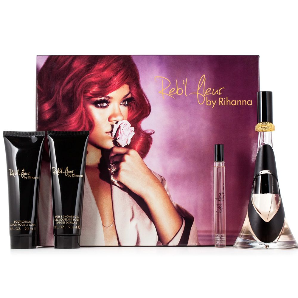 Rihanna Reb'L Fleur 4 Piece Set Rihanna Perfume