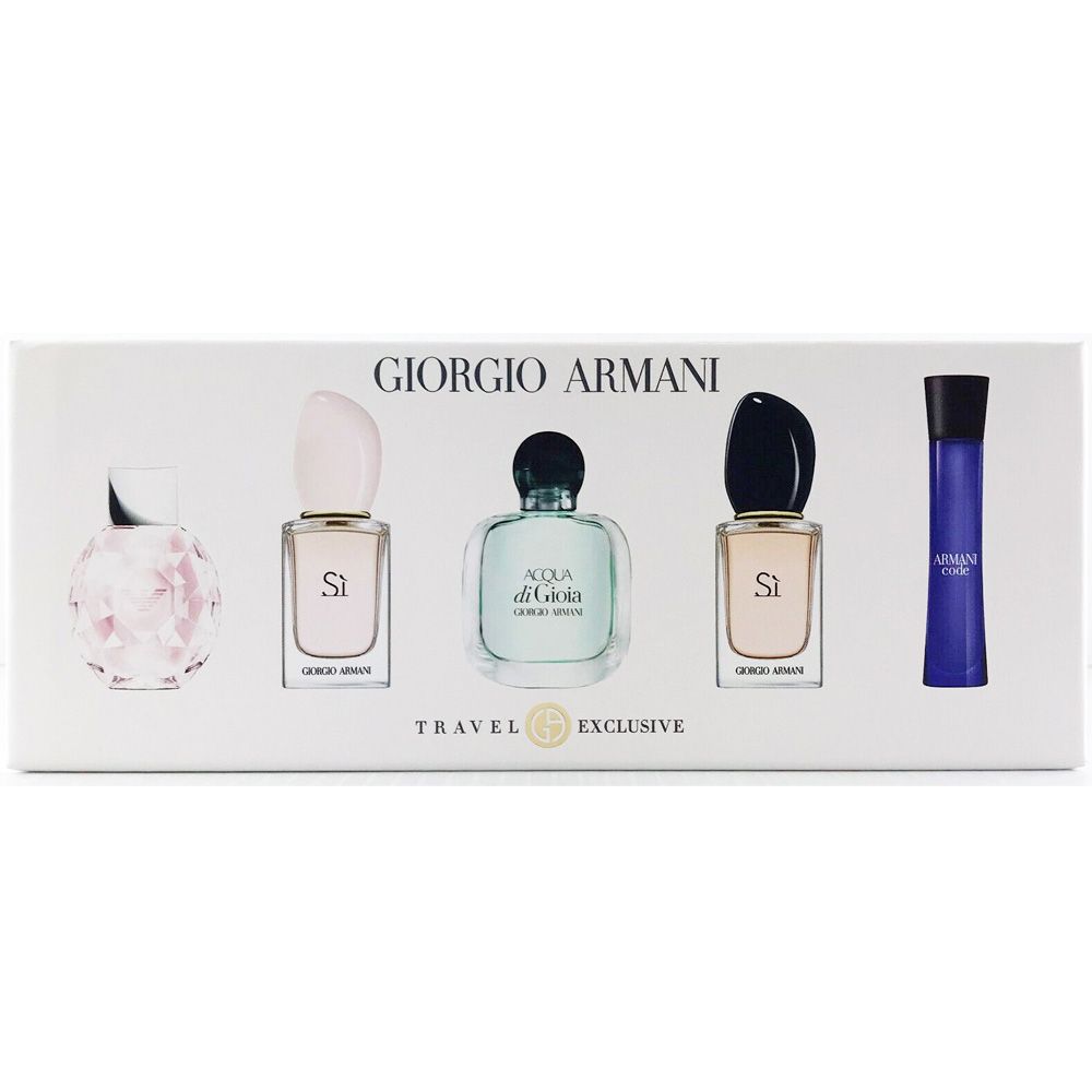 Giorgio Armani 5 Piece Variety Set Giorgio Armani Perfume