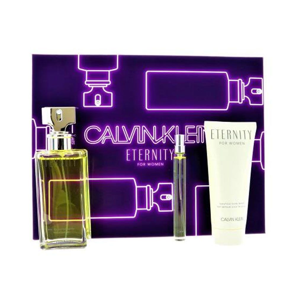 CK Eternity 3Pcs Gift Set Calvin Klein Perfume
