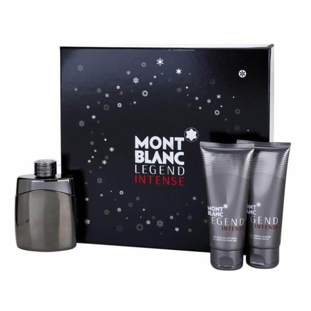 Legend Intense 3 Pc Set Mont Blanc Perfume