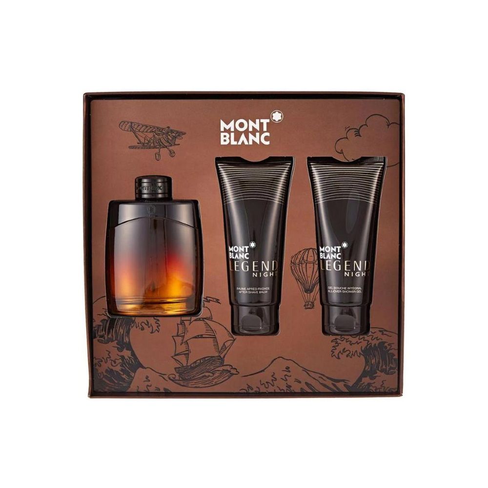 Legend Night 3 Pc Gift Set Standard by Mont Blanc For Men | UPC