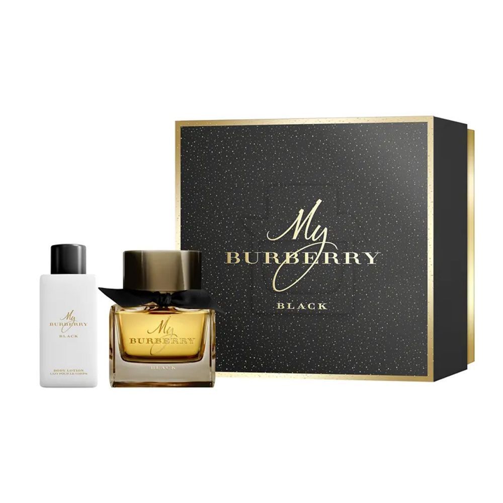 Black 2 PCS Gift Set Burberry Perfume