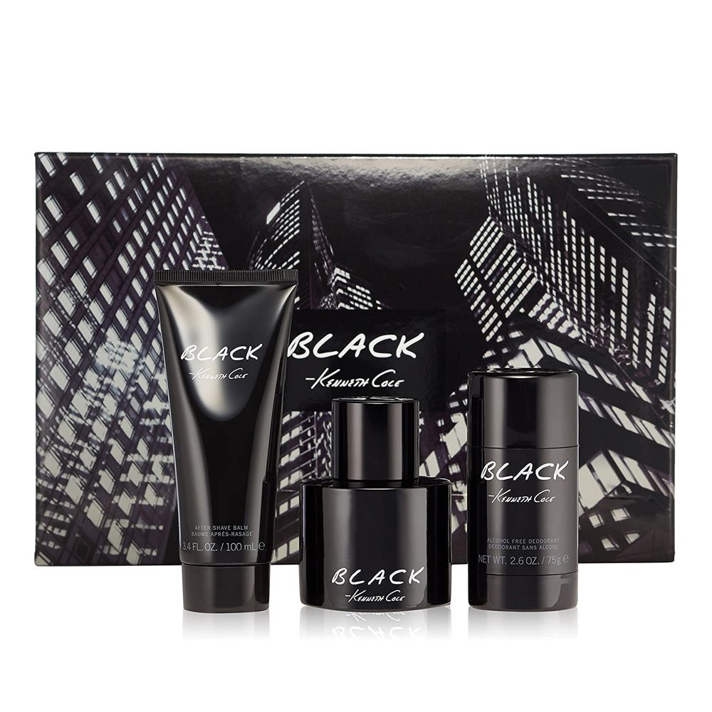 Black 3 Pc Gift set Standard by Kenneth Cole For Men | GiftExpress.com